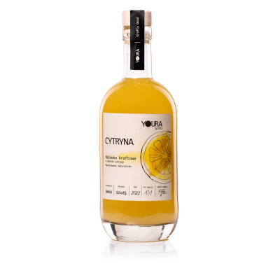 Nalewka kraftowa cytryna 500 ml