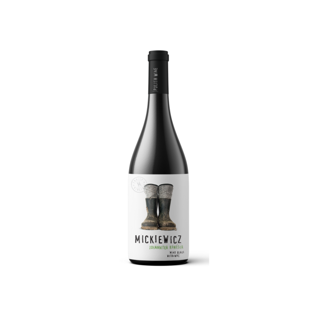 johaniter koneser Mickiewicz Johanniter Koneser wino białe wytrawne 750ml