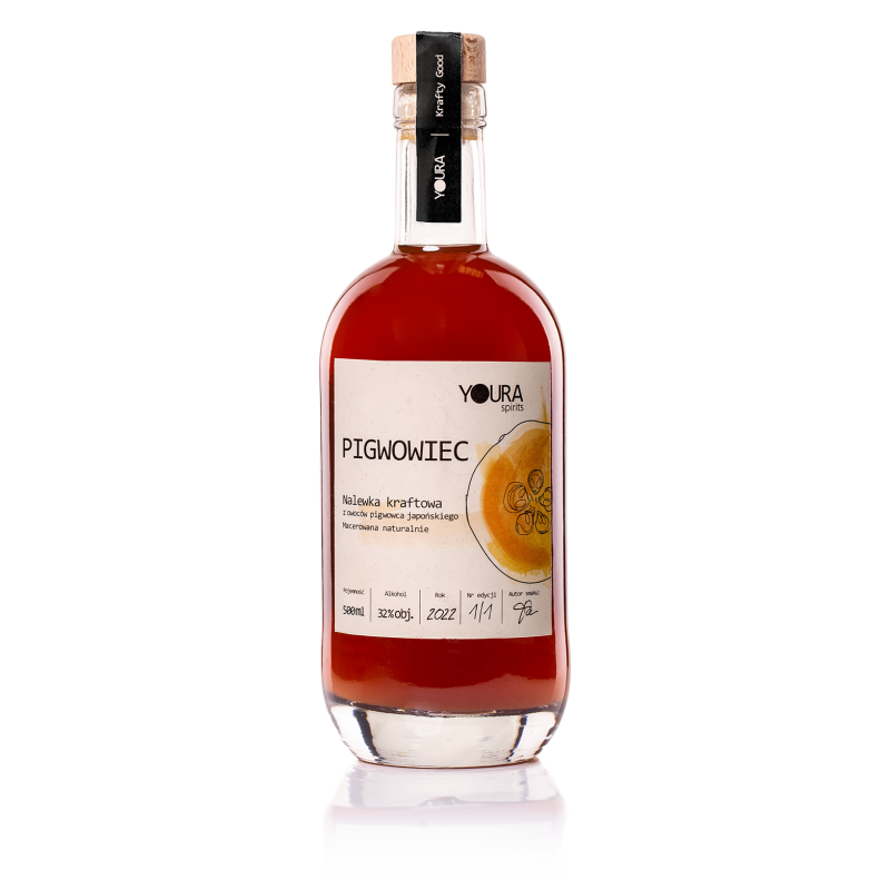 Nalewka kraftowa pigwowiec 500 ml