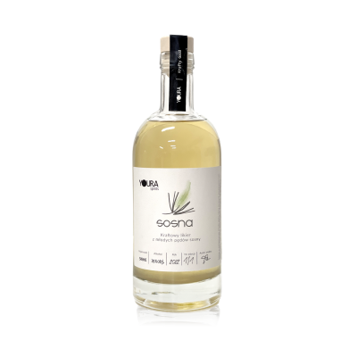 Kraftowy likier z młodych pędów sosny 500 ml