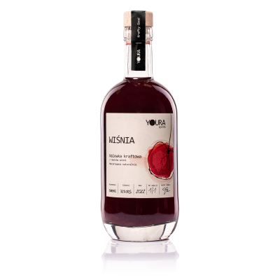 Nalewka kraftowa wiśnia 500 ml
